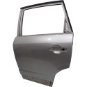 Porta Traseita Esquerda Chevrolet Captiva 2.4 16v 2009 Traseira Esquerdo Prateado