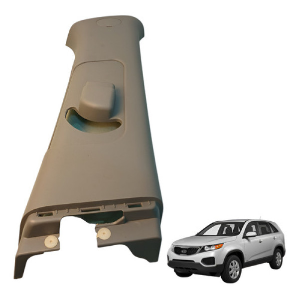 Moldura Coluna Central Direita Sorento 2.4 Ex2 2012