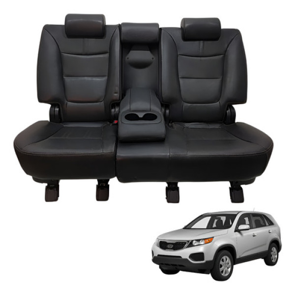 Jogo Banco Traseiro Sorento Ex2 2.4 2012 Preto