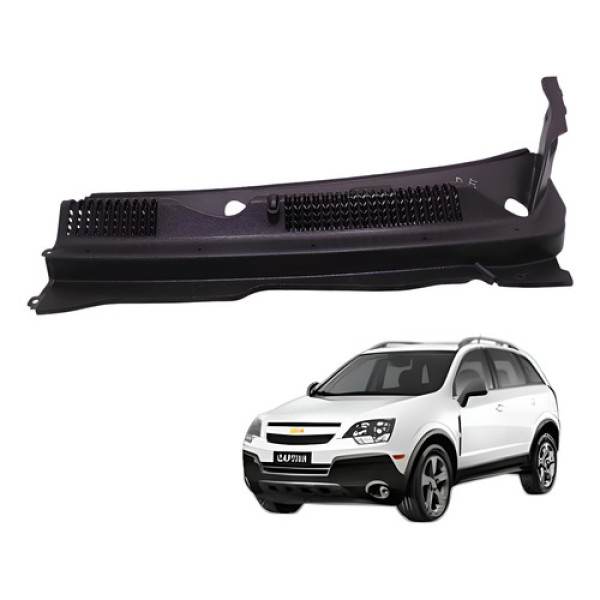 Grade Churrasqueira Lado Esquerdo Captiva 2.4 185cv 2012 Preto