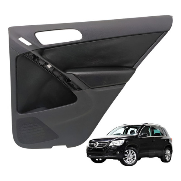 Forro Forração Porta Traseiro Direito Tiguan 2.0 Tsi 2010