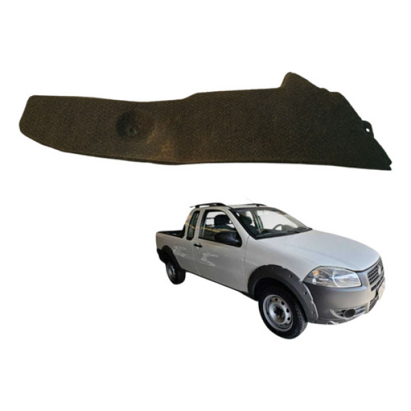 Moldura Esquerda Console Central Fiat Strada 1.4 2012