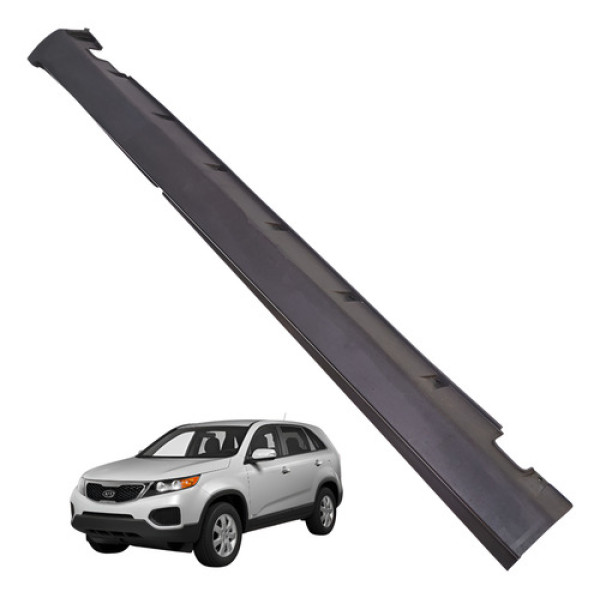 Spoiler Lateral Esquerdo Sorento 2.4 Ex2 2012 Preto