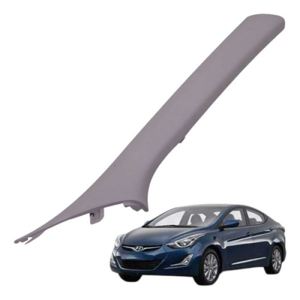 Moldura Direita Coluna Parabrisa Elantra 1.8 2012 2013