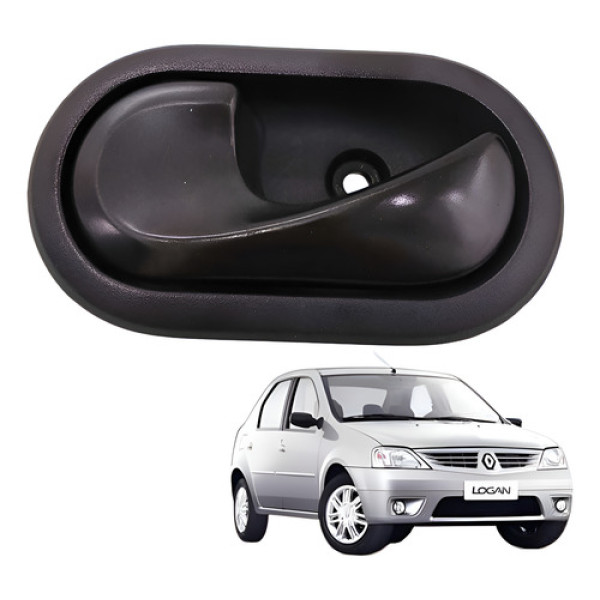 Maçaneta Interna Dianteira Esquerda Logan Exp 1.0 16v 2008