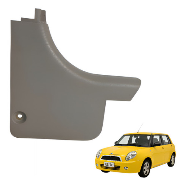 Acabamento Pe Coluna Dianteira Esquerda Lifan 320 1.3 2010 Bege