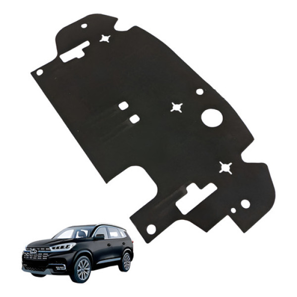 Manta Corta Fogo Painel Chery Tiggo 8 2024 2022 1.6t Preto