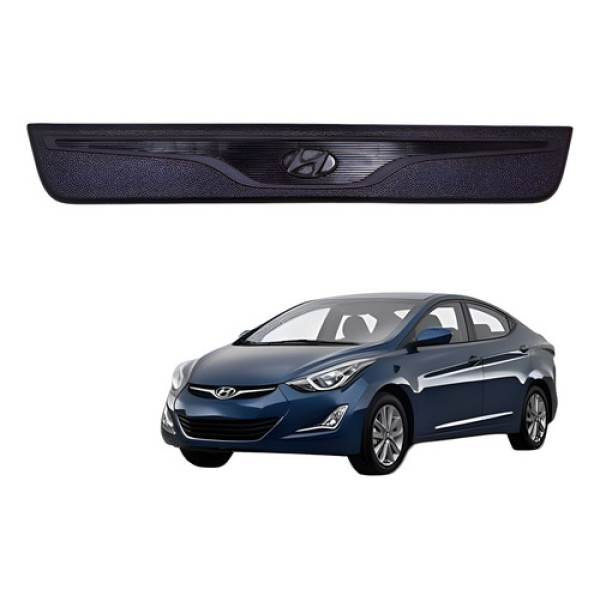 Soleira Porta Dianteira Esquerda Elantra 1.8 2012 2013 Preto