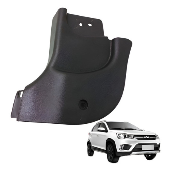 Moldura Soleira Porta Dianteira Esquerda Tiggo 2 2019 2020 Preto