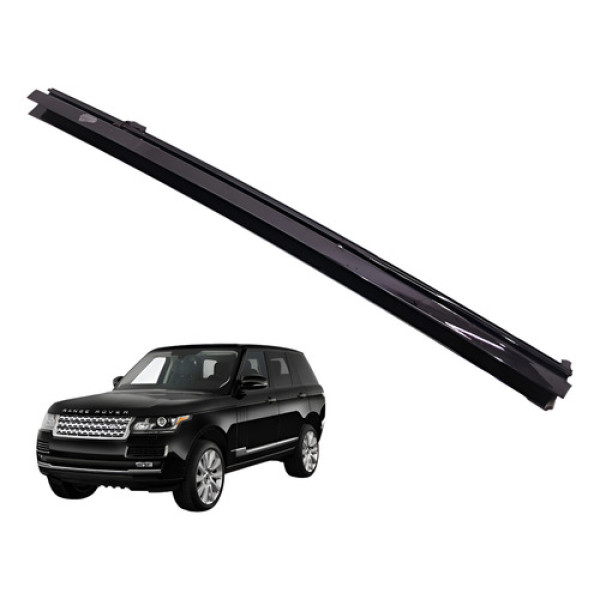 Canaleta Vidro Fixo Traseiro Direito Land Rover Vogue 2013 Preto