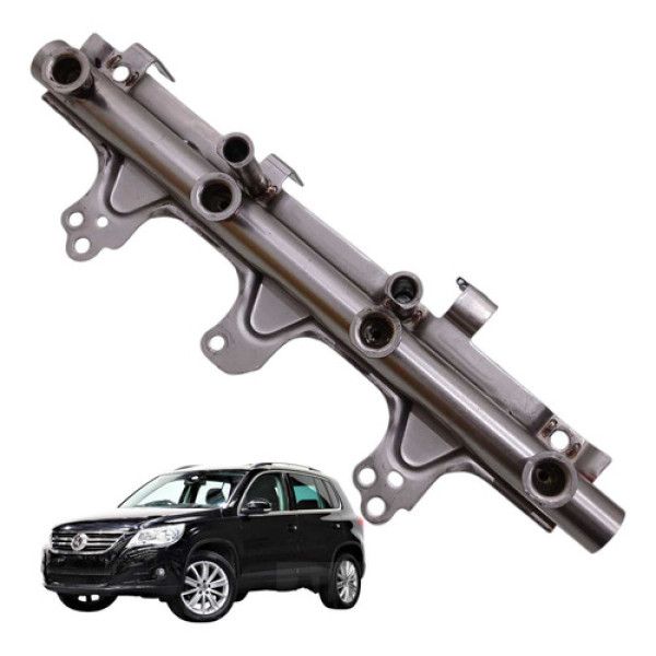 Flauta Bico Injeção Combustivel Tiguan 2.0 Tsi 2010