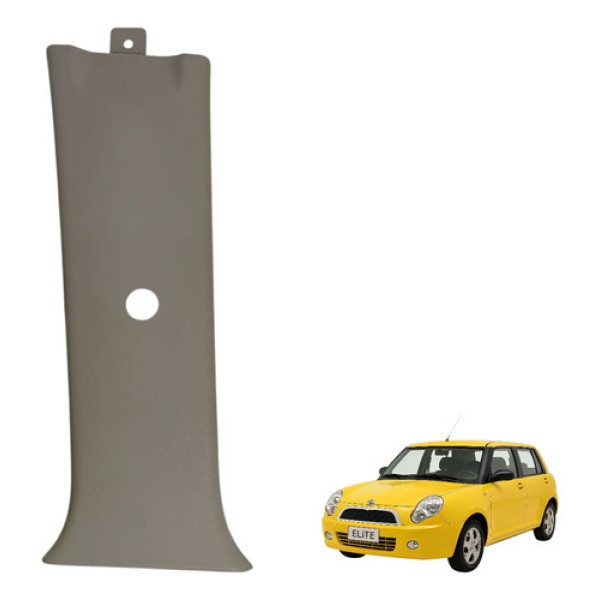 Acabamento Coluna Central Dianteiro Esquerdo Lifan 320  2010