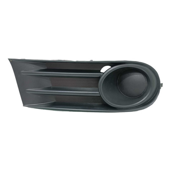 Grade Farol Milha Direito Vw Gol Voyage  Preto Direito