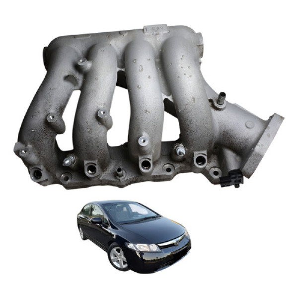 Coletor Admissao Honda Civic 1.8 Lxs 2007 2011