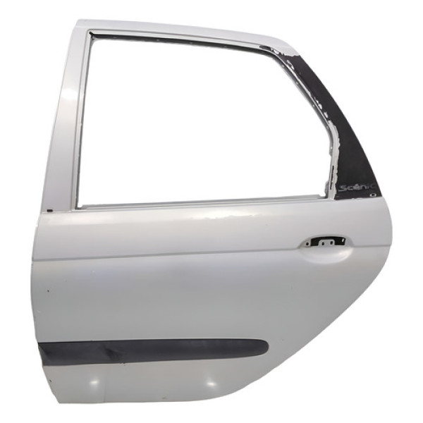 Porta Traseira Esquerda Renault Scenic Rt 1.6 16v 2000 Traseira Esquerdo Prata