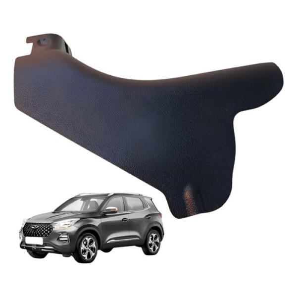 Acabamento Soleira Dianteira Esquerda Tiggo 5x 2021 2024 Preto