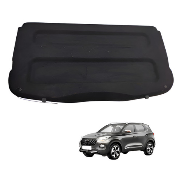 Bagagito Tampão Traseiro Chery Tiggo 1.5 2021 Preto