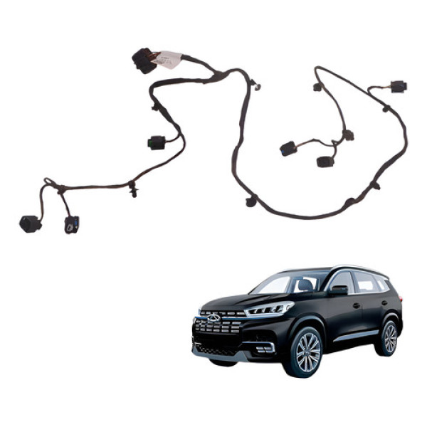 Chicote Sensor Estacionamento Tiggo 8 2021 2024 1.6t Preto