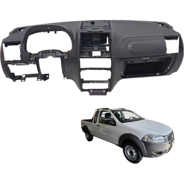 Painel Fiat Strada Cs Working 1.4 2012 100199518 Preto