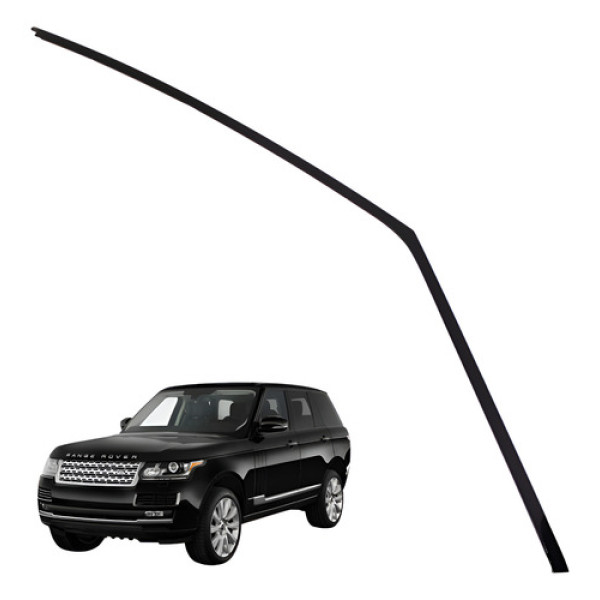 Friso Superior Porta Dianteira Esquerda Vogue 4.4 2013 Preto