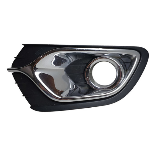 Grade Farol Milha Direito Renault Sandero 2018 2019 Verde-escuro