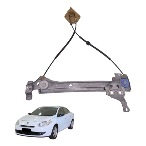 Maquina Vidro Traseira Direita Fluence 2011 2016 2.0