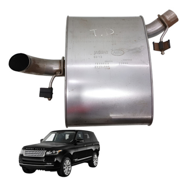 Silenciador Traseiro Direito Escapamento Range Rover 2013