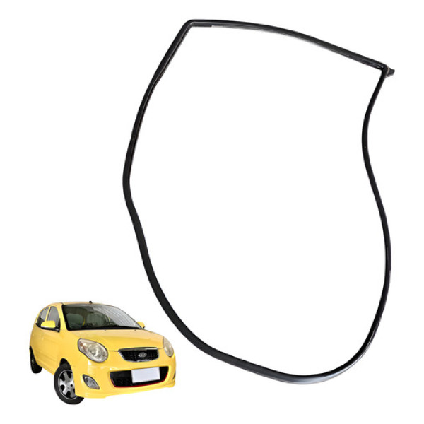 Borracha Vedação Porta Traseira Esquerda Picanto 2008 2010   Preto