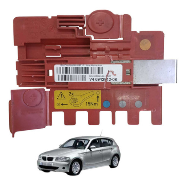 Acabamento Modulo Positivo Bateria Bmw 130i 3.0 2008 2009