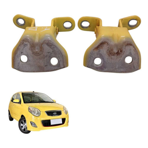 Dobradiça Porta Traseira Direita Par Picanto 2008 2010 1.0l 