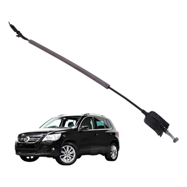 Cabo Maçaneta Externa Dianteira Esquerda Tiguan 2.0 2010 Preto
