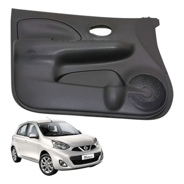 Forro Forração Porta Dianteira Esquerda March 1.0 Sv 2016