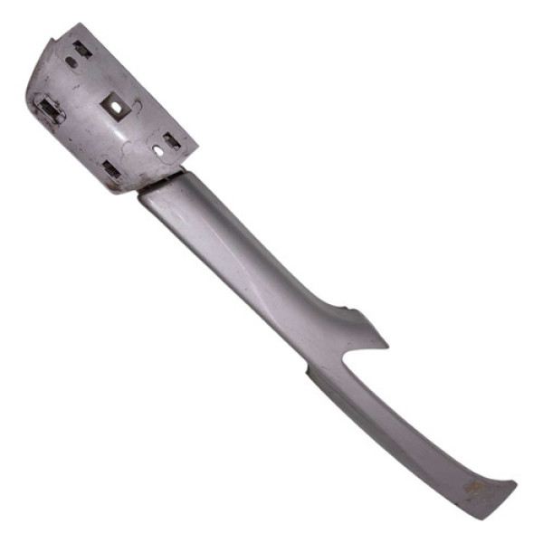 Moldura Grade Esquerda Peugeot 206 1999 Cinza Esquerdo