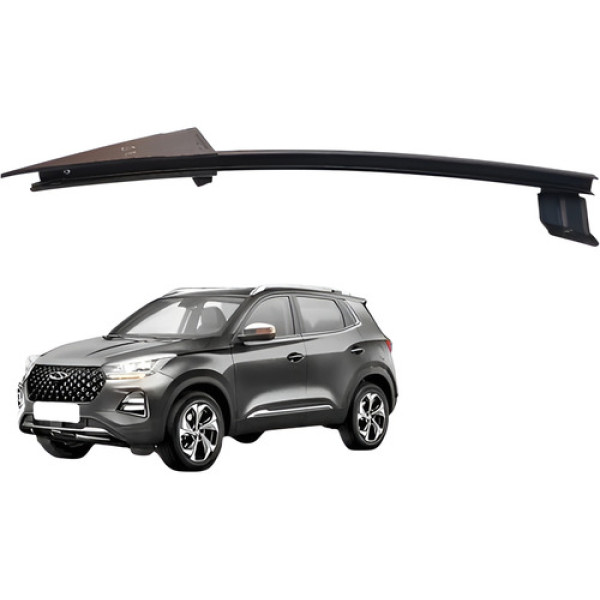 Guia Vidro Traseiro Esquerdo Chery Tiggo 5x 1.5 2021 2024 Preto