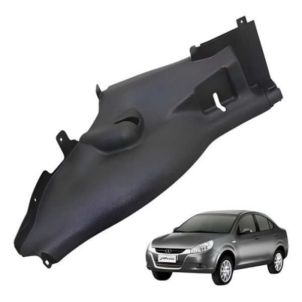 Acabamento Banco Traseiro Esquerdo Jac J3 Turin 1.4 2012 Preto