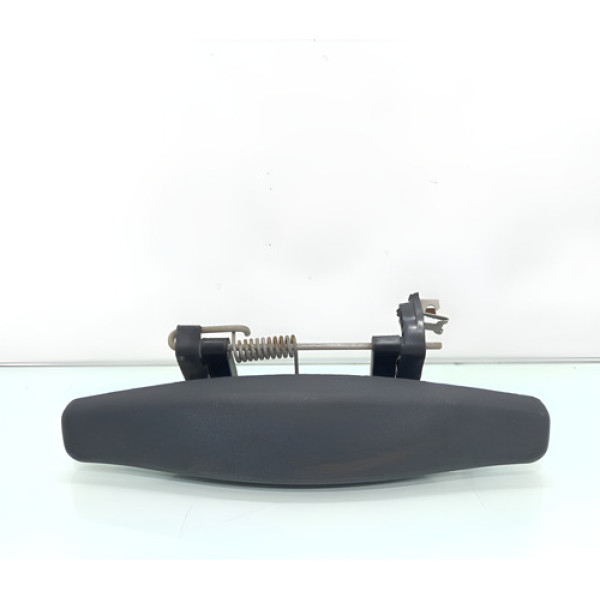 Maçaneta Externa Traseira Esquerda Renault Sandero 2011 Preto Traseira