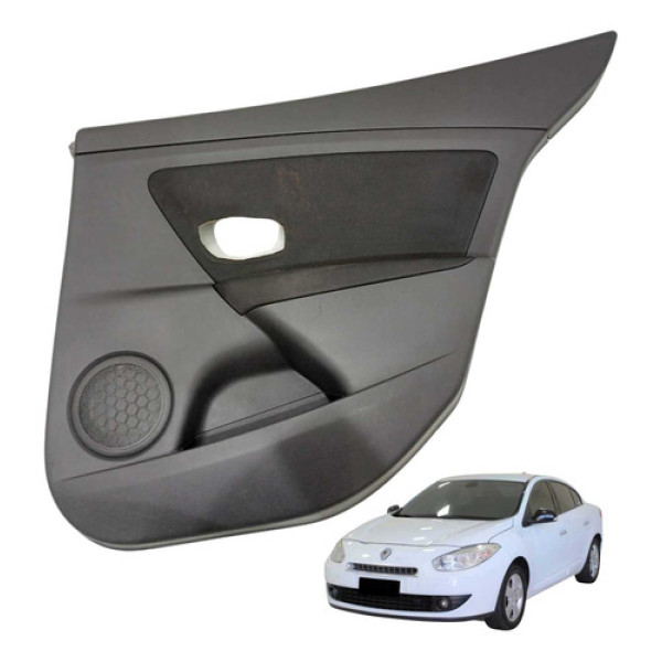Forro Porta Traseira Direita Renault Fluence 2011 2.0