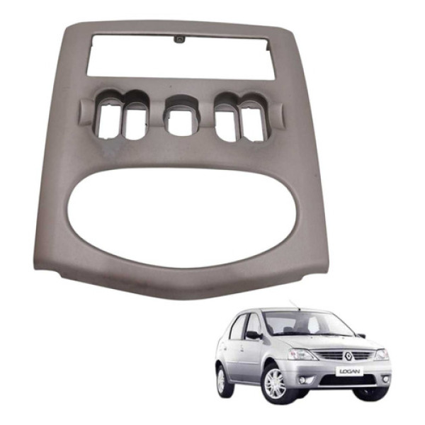  Moldura Central Painel Logan Exp 1.0 16v 2008