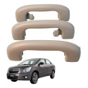 Alça Teto Pega Mão Kit Gm Cobalt 1.8 Ltz 2013 2014 Bege