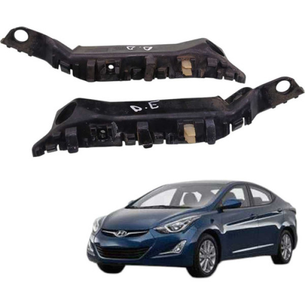 Guia Parachoque Dianteiro Par Elantra 1.8 2012 2013