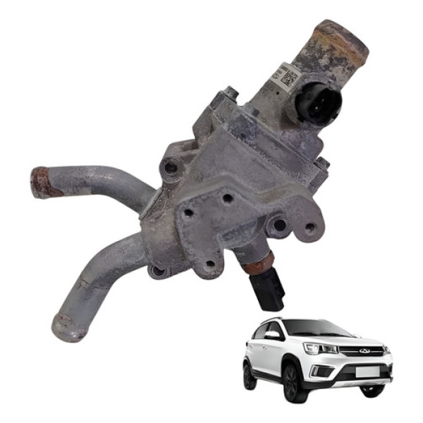 Carcaça Válvula Termostática Chery Tiggo 2 1.5 2019 2020