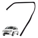Borracha Canaleta Vidro Traseiro Direito Meriva Joy 1.8 2007 Preto