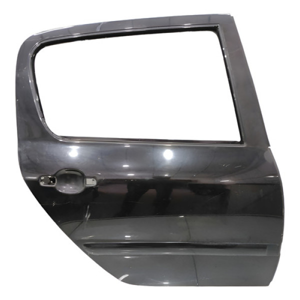 Porta Traseira Direita Peugeot 307 2006 Direito Preto