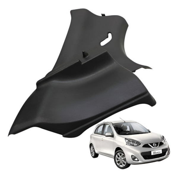  Suporte Bagagito Esquerdo March 1.0 3cc Sv  2016 Preto