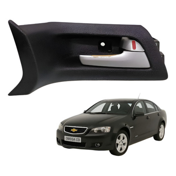 Maçaneta Interna Dianteira Direita Omega Cd 2008 2009 2010 Cinza