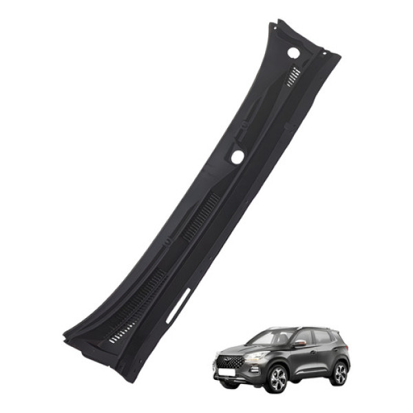 Grade Churrasqueira Chery Tiggo 1.5 Flex Aut 2021 2024 Preto Fosco