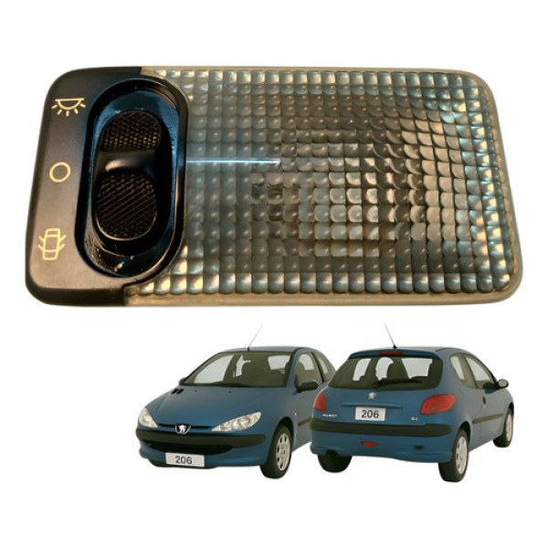 Luz Interna Teto Cortesia Peugeot 206 1.6 2000
