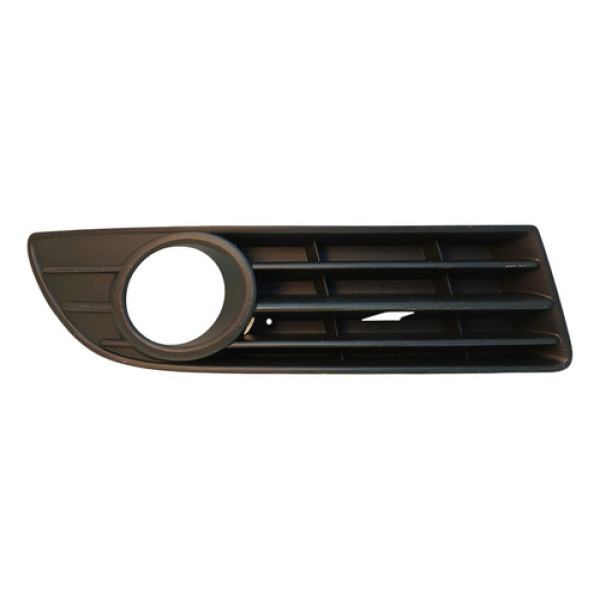 Grade Farol Milha Direito Volkswagen Polo 2006 2007 Preto Direito