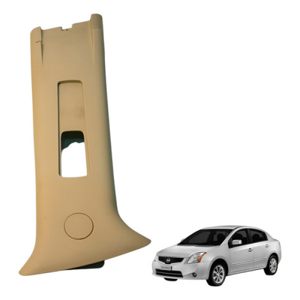 Moldura Direita Coluna Superior Central Nissan Sentra 2011