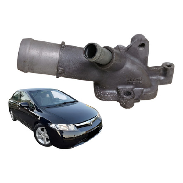 Flange Agua Honda Civic 1.8 Lxs 2007 2011 Flex